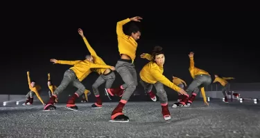 Le Patin Libre, Murmuration ©Nora Houguenade.