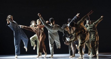 RUBBERBAND, Ever So Slightly. Group of dancers on stage.
